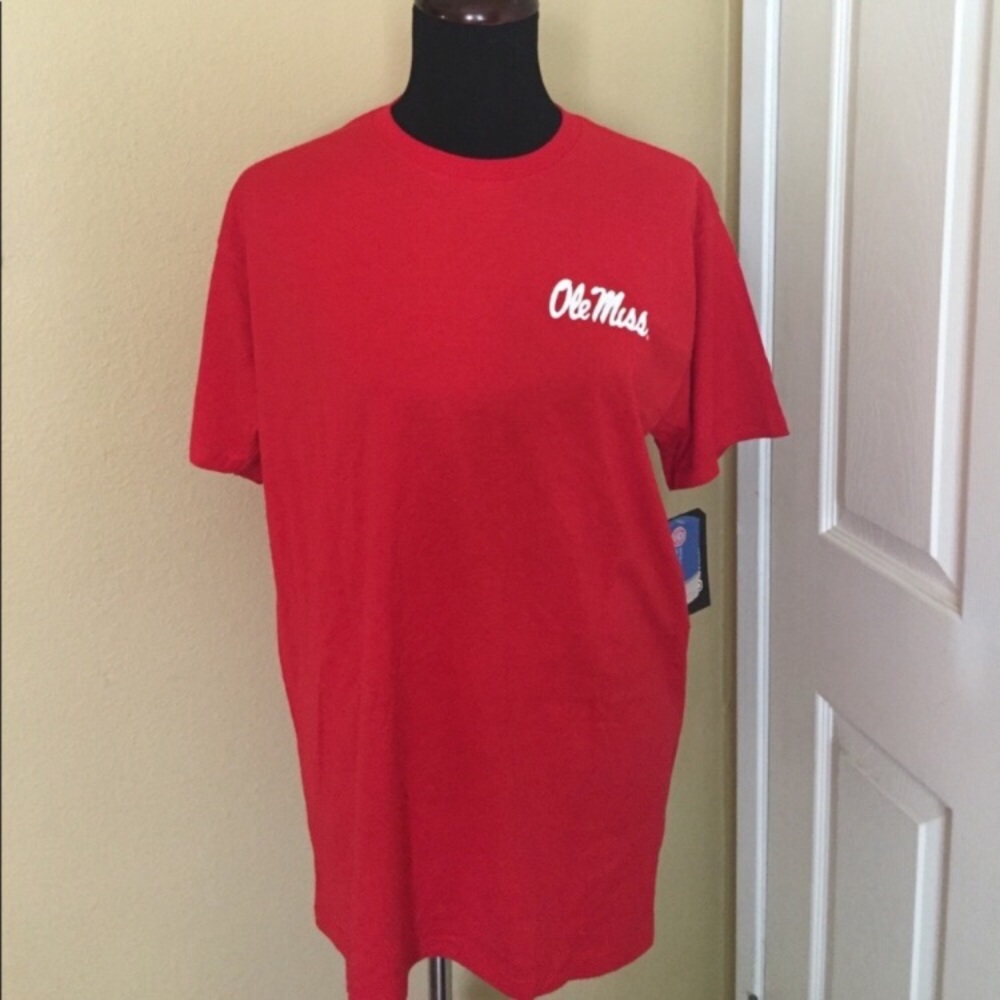 OLE MISS RED UNIVERSITY OF MISSISSIPPI TSHIRT